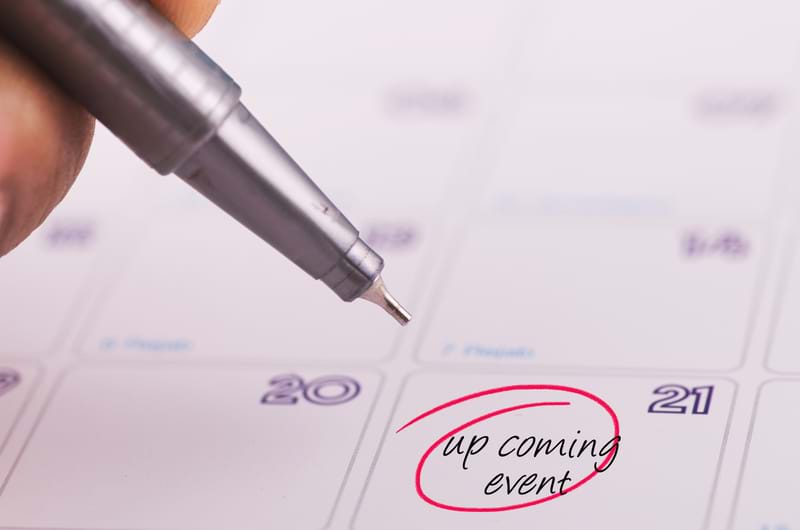 up coming events-calendar