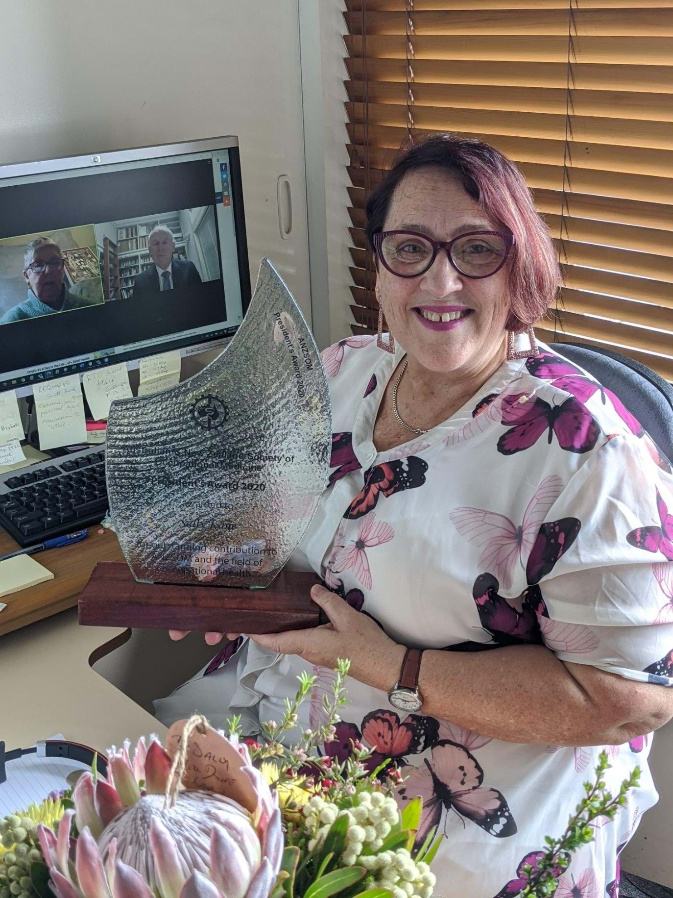 Sally kane-presidents award-2020